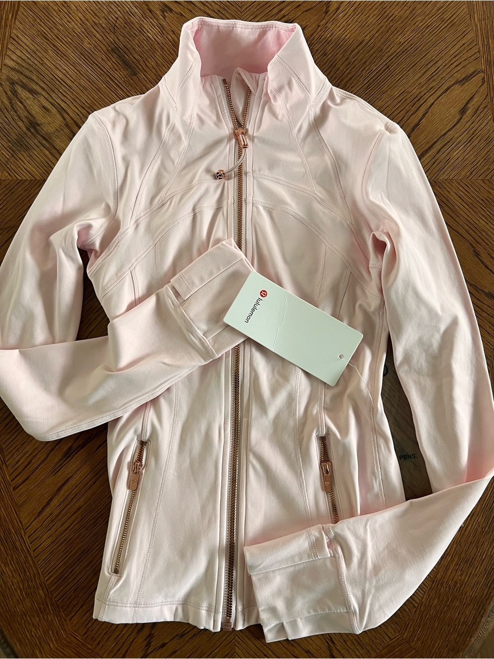 lululemon athletica Light Pink Full-Zip Utility Jacket
